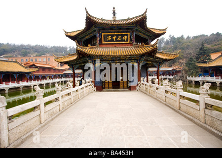 China Yunnan Provinz Kunming Yuantong Tempel Stockfoto