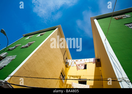 Arbeiterklasse Gehäuse Pio XII Viertel von Sevilla autonomen Gemeinschaft Andalusien Südspanien Stockfoto