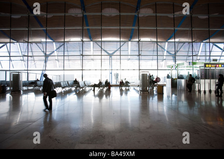 T4 terminal, Flughafen Barajas, Madrid, Spanien Stockfoto