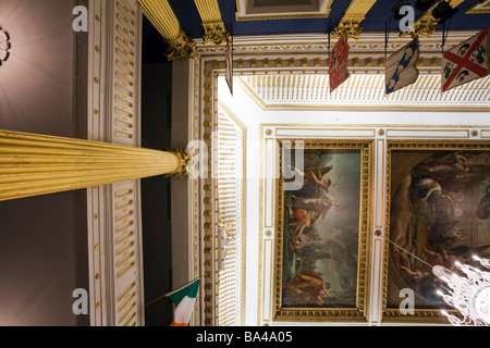 Saint Patrick s Hall Dublin Castle Dublin Irland Stockfoto