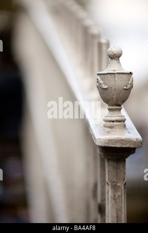 Ha detail Penny Bridge Half Penny Bridge Dublin Irland Stockfoto