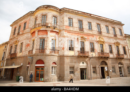 Piazza Eleonora di Arborea, Oristano, Sardinien, Italien Stockfoto