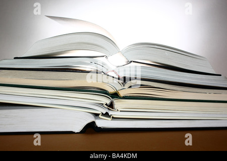 Nur Bücher Stockfoto