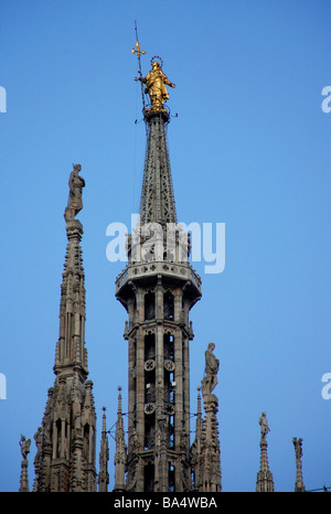 Kathedrale (Duomo) in Mailand, Italien Stockfoto