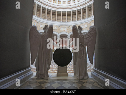 Die Befreiungshalle ist ein neoklassizistisches Denkmal auf dem Michelsberg oberhalb der Stadt Kelheim Stockfoto