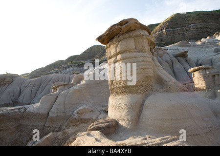 Seltsam geformte Felsen in Kanada Stockfoto