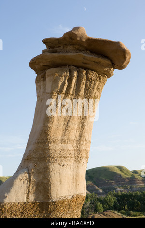 Seltsam geformte Felsen in Kanada Stockfoto