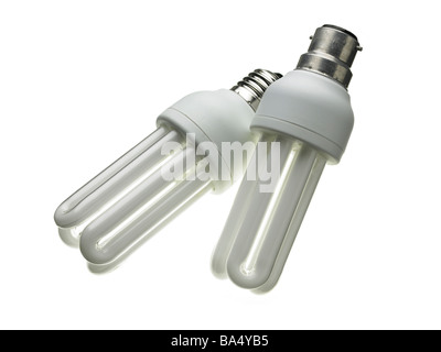 Energiesparlampen Stockfoto