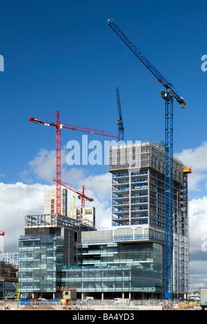 UK England Salford Quays Medienstadt neue BBC zentrale gebaut 2009 Stockfoto