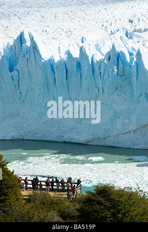 Perito Moreno-Gletscher, Argentinien. Stockfoto