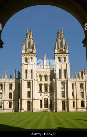 All Souls College in England Oxford Stockfoto