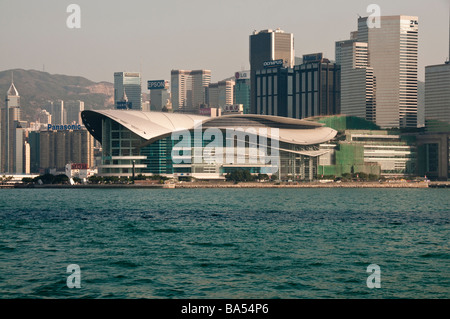 Hong Kong Convention and Exhibition Center Stockfoto