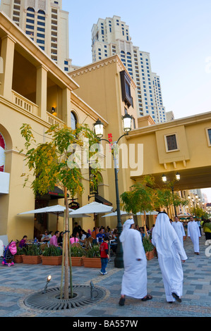 Neue Residenzen in Jumeirah Beach Dubai Stockfoto