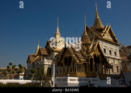 Details aus dem Grand Palace Bangkok Thailand Stockfoto