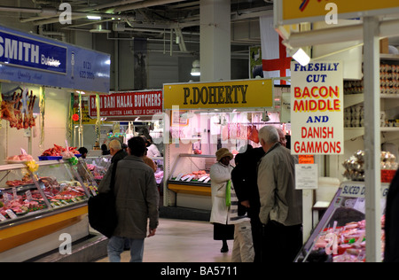 Birmingham Indoor Market, England, Vereinigtes Königreich Stockfoto