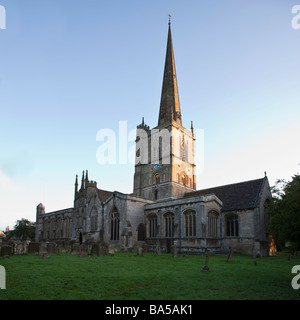 St. Johannes Baptist Kirche Burford Anglo Saxon Norman Stockfoto