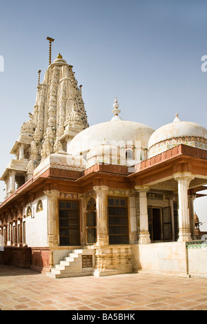 Bhandasar Jain-Tempel, Bikaner, Rajasthan, Indien Stockfoto