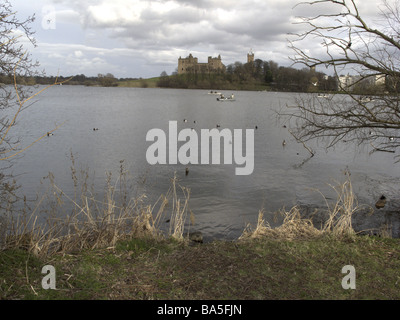 Linlithgow Loch in der Nähe von Edinburgh Schottland Stockfoto