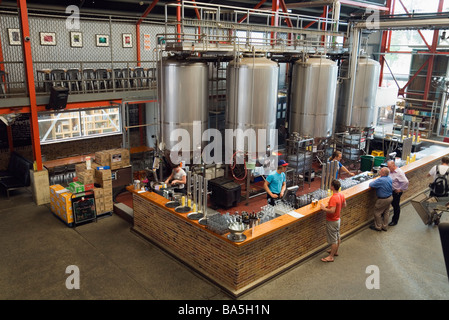 Brauerei Little Creatures, bekannt für seine Heimat gebrauten Biere.  Fremantle, Western Australia, Australien Stockfoto