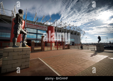 Die Riverside-Stadion, Heimat des Middlesbrough Football Club seit 1995. Stockfoto