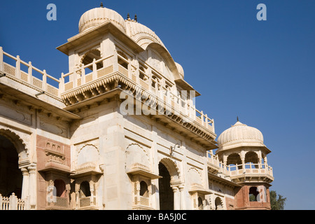 Shri Raj Ratan Bihari Mandir-Tempel, Bikaner, Rajasthan, Indien Stockfoto