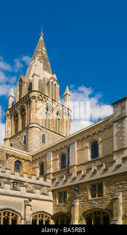 Oxford, England, Vereinigtes Königreich. Christ Church College Kloster und Kathedrale Stockfoto