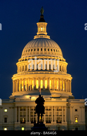 Das weiße Haus in Washington Vereinigte Staaten von Amerika Stockfoto