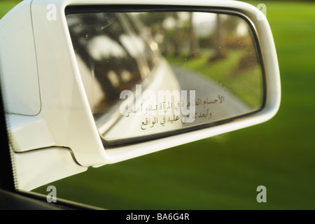 Auto Detail Seitenspiegel streicheln Arabisch Vereinigte Arabische