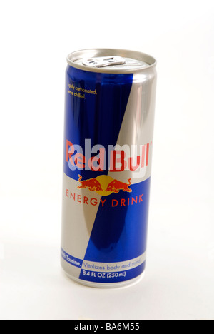 Eine Dose Red Bull Energy Drink Stockfoto