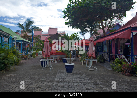 Mobilien Dorf Haus in St. Lawrence Gap, Barbados, "West Indies" Stockfoto