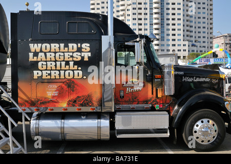 Spektakulären American Style big Rig LKW Stockfoto