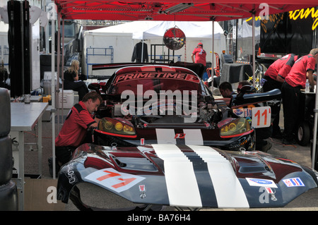 Auto beim Long Beach Toyota Grand Prix gearbeitet wird Stockfoto