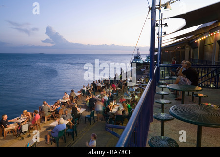 Waterfront Restaurant Stoke Hill Wharf Wharf Precint Darwin Northern Territory Australien Stockfoto