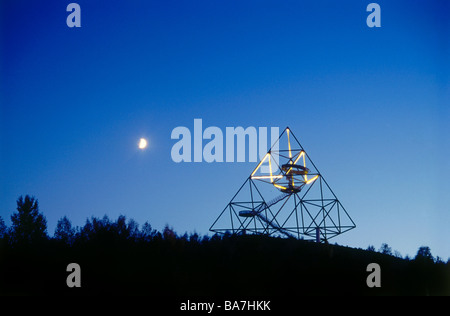 Tetraeder Bottrop, Ruhrgebiet, Ruhr, Halde Emscherblick, Nordrhein Westfalen, Deutschland Stockfoto