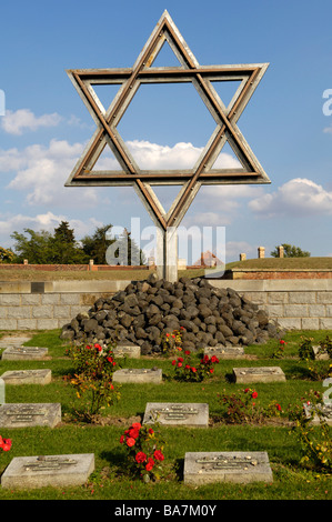 KZ-Gedenkstätte, Teresienstadt, Terezin, Tschechische Republik Stockfoto