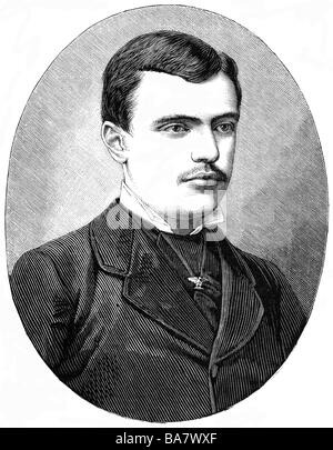 Bonaparte, Napoleon Victor, 18.7.1932 - 3.5.1926, französischer Politiker, Porträt, Holzgravur, ca. um 1880, Stockfoto