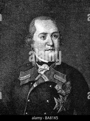 Maximilian I. Joseph, 27,5. 176 - 13.10.1825, König von Bayern, Stockfoto