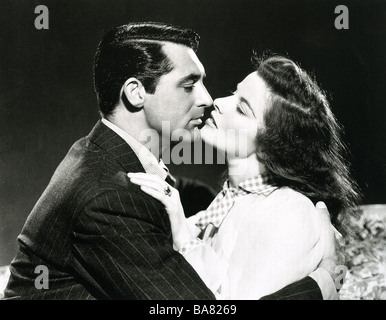 THE PHILADELPHIA STORY - 1940 MGM Film mit Katharine Hepburn und Cary Grant Stockfoto