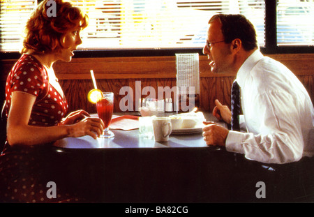 Frühstück der CHAMPIONS 1999 Gipfel Film mit Bruce Willis und Barbara Hershey Stockfoto