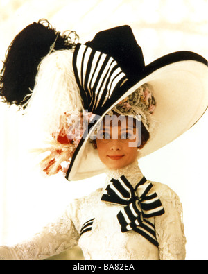 MY FAIR LADY 1964 CBS/Warner-Film mit Audrey Hepburn Stockfoto