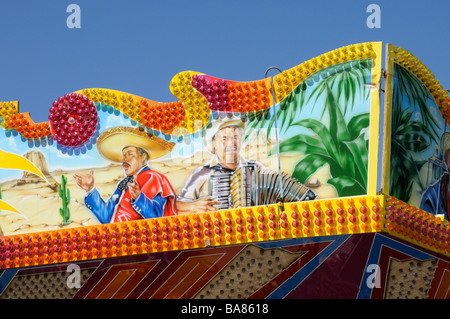 Fahrgeschäft Hamburger DOM Deutschland Kirmes Fahrt Hamburg DOM Deutschland Stockfoto