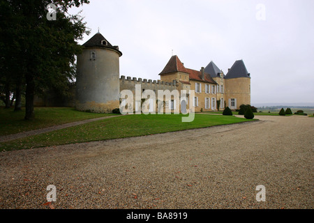 Sauternes (33): die 'Château d ' Yquem'-Eigenschaft Stockfoto