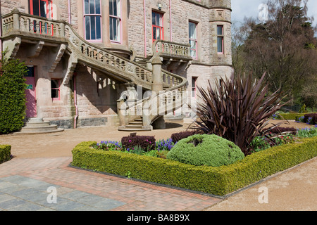 Gärten in Belfast Castle, NI Stockfoto