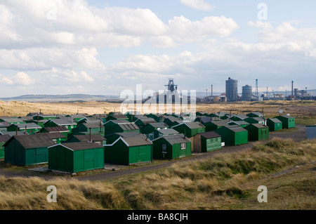 Fischers Hütten und Stahlwerke, Paddy es Loch, Redcar, Teesside Stockfoto