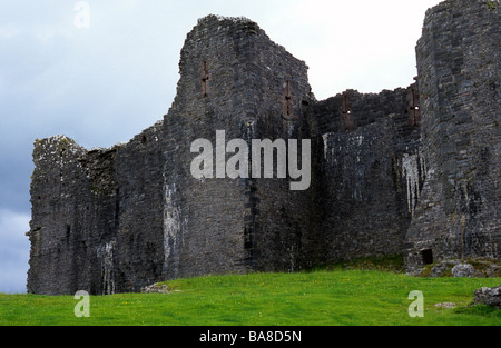 Careg Cennen Castle Stockfoto