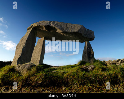 Legananny Dolmen Co Down Northern Irland Stockfoto