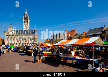 Middelburg Zeeland Niederlande Stockfoto