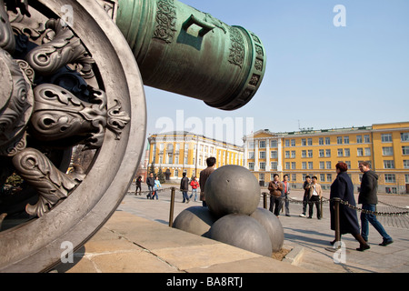 Zaren-Kanon in der Kreml-Moskau, Russland Stockfoto