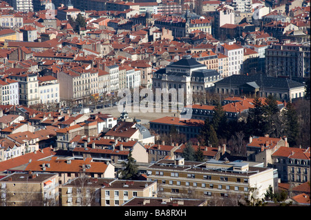 Le Puy-En-Velay (43): Gesamtansicht Stockfoto