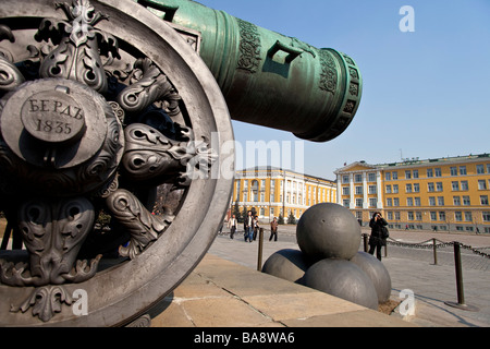 Zaren-Kanon in der Kreml-Moskau, Russland Stockfoto